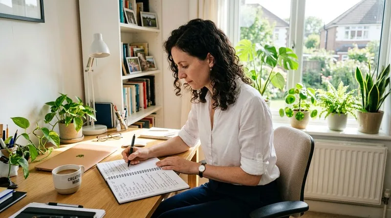 Frau mit vielen Tabs — ADHS und Stress