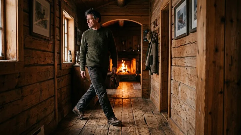 Mann stellt das Handy lautlos weg im Schlafzimmer — kein Bildschirm vor dem Schlafen für bessere Schlafqualität