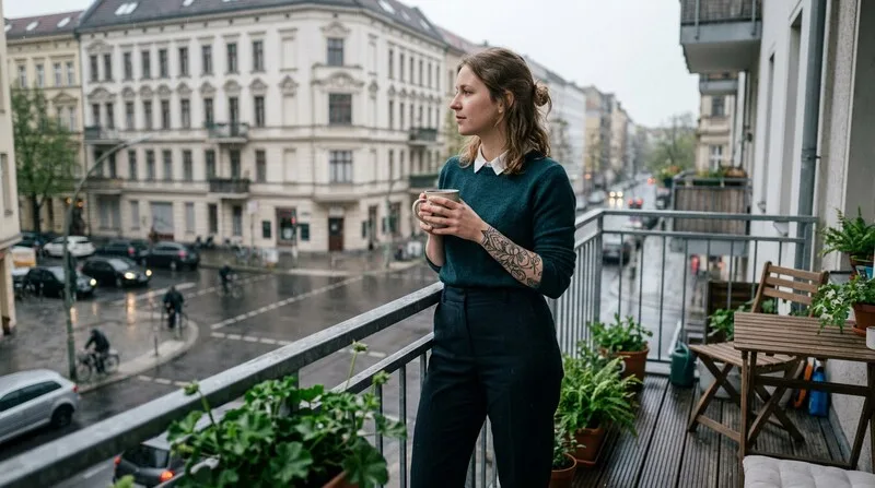 Person Wiese — Wochenende Erholung